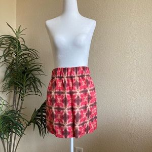 J.Crew kaleidoscope graphic print skirt